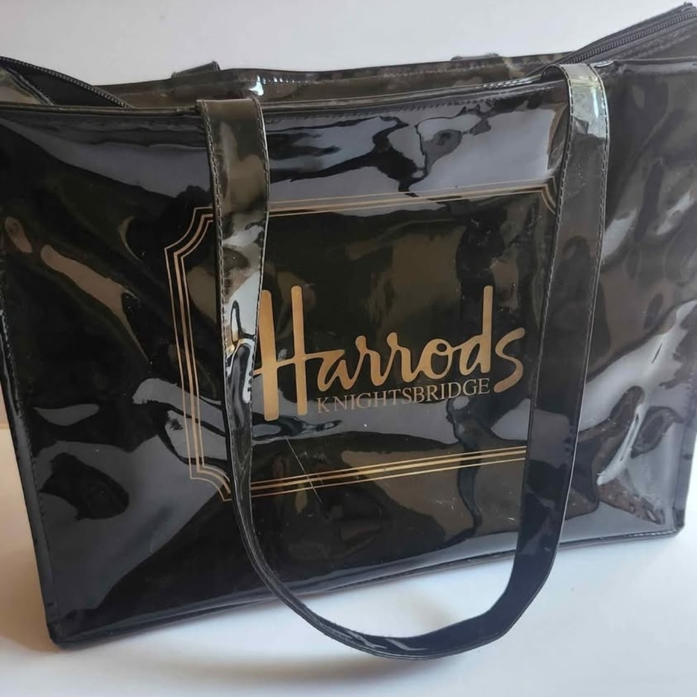 Harrods Black Tote Bag